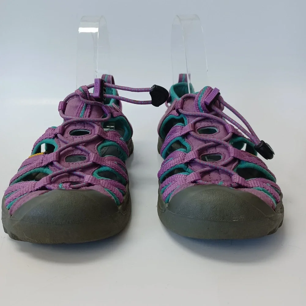 Keen Whisper Kids Purple Teal Waterproof Sport Sandals‎ Size 3 1009959